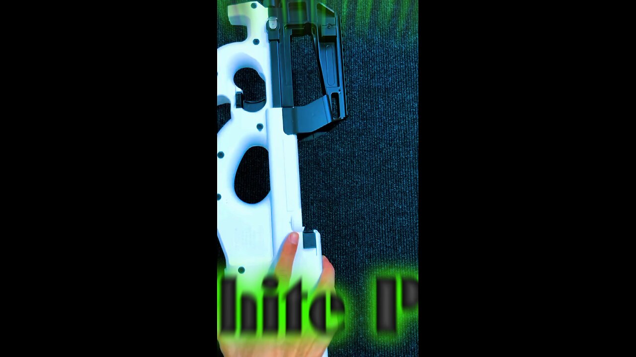 How to assemble White P90 #toys #gelblasters #airsoft