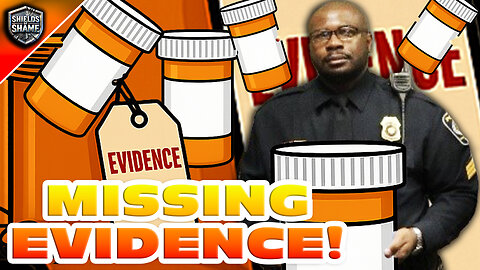 Cop takes evidence home, a pill bottle! Fired and Revoked! Elbert Bruno Marta Police Department