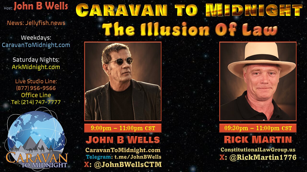 The Illusion of Law - John B Wells LIVE