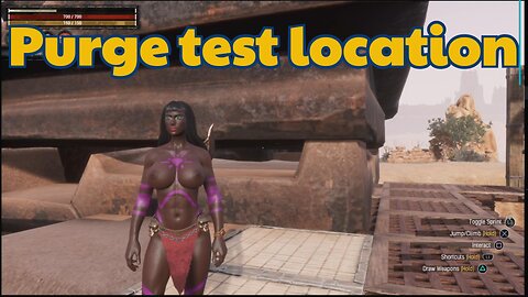 Conan Exiles purge test location Busty Boobs Breast expansion huge tits