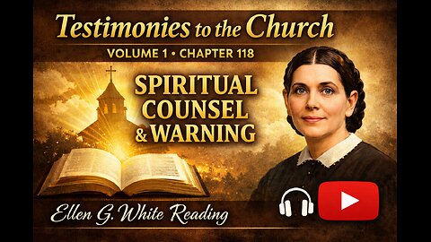 Testimonies to the Church Volume 1 Chapter 118 Ellen G White 🇺🇸