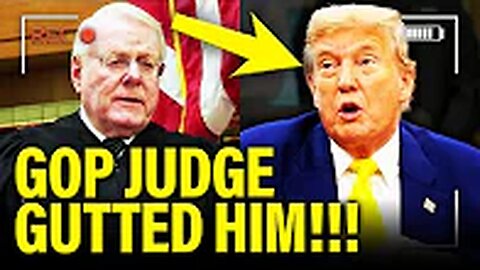 Trump SHOCKED as RIGHT WING Judge SHREDS HIM
