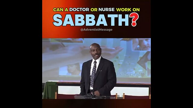 Can nurses and doctors work on the sabbath?