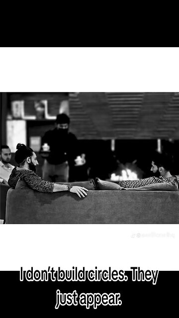 I don’t build circles. They just appear.