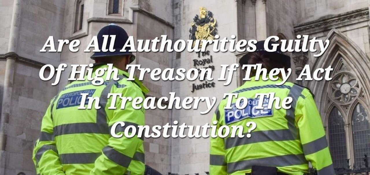 High Treason By Authourities