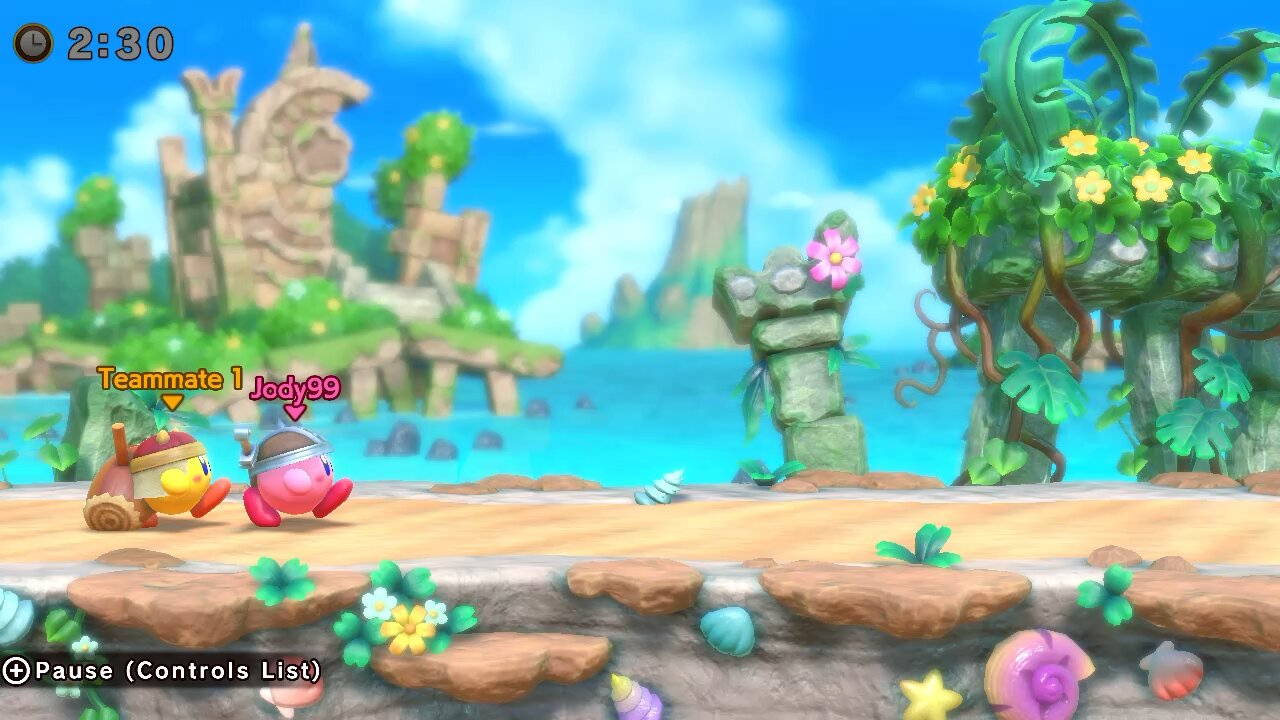 I am playing Kirby