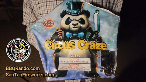 Circus Craze - IRON MAN Fireworks