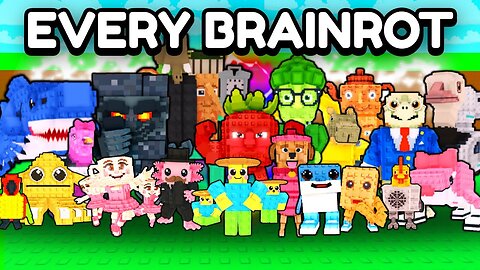 I CRAFTED EVERY BRAINROT in Roblox Steal A Brainrot!