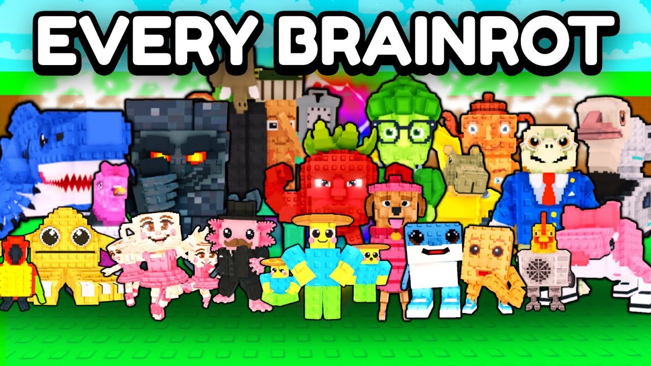 I CRAFTED EVERY BRAINROT in Roblox Steal A Brainrot!