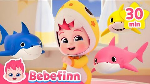 Baby Shark Special | Top Songs for Kids | Bebefinn Nursery Rhymes