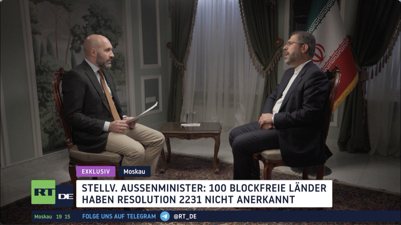 RT-Exklusiv: Iran kritisiert westliche Sanktionspolitik und ruft zu Verhandlungen auf