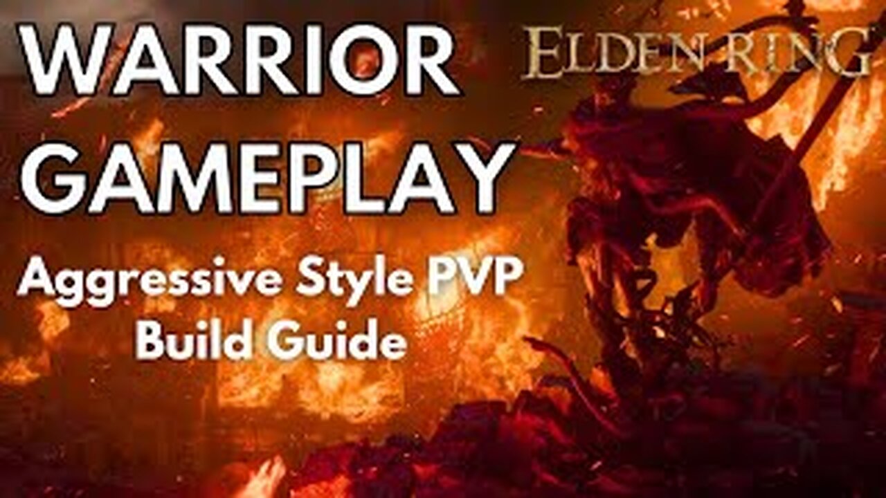 Elden Ring: Warrior Gameplay ⚔️PVP⚔️