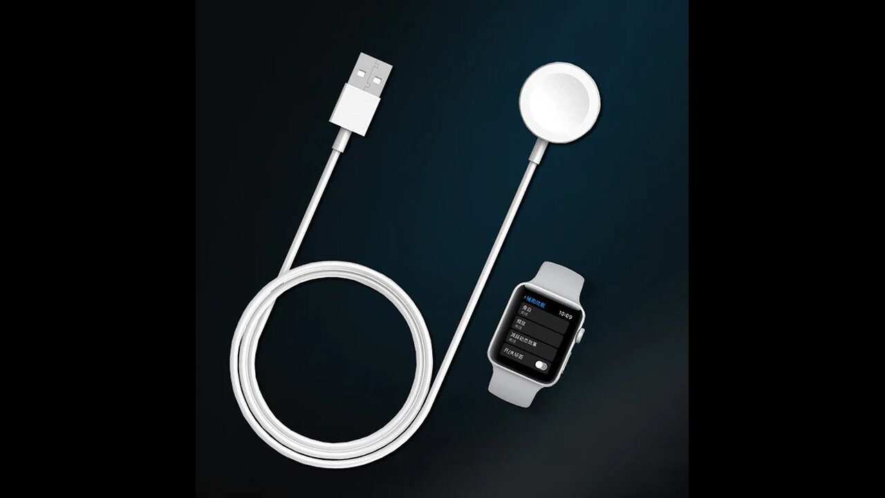 One Snap to Charge Your Apple Watch Forgivingly