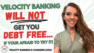 Velocity Banking WON'T Get You DEBT FREE...if you don't try it!