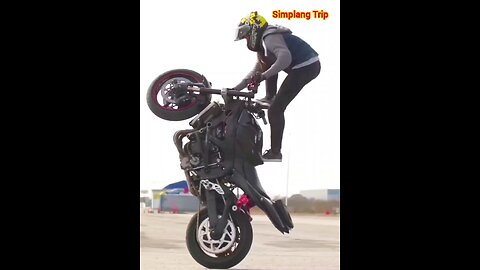 Simplang Trip 108: Motorbike exhibition turned down to push-ups exercise.
