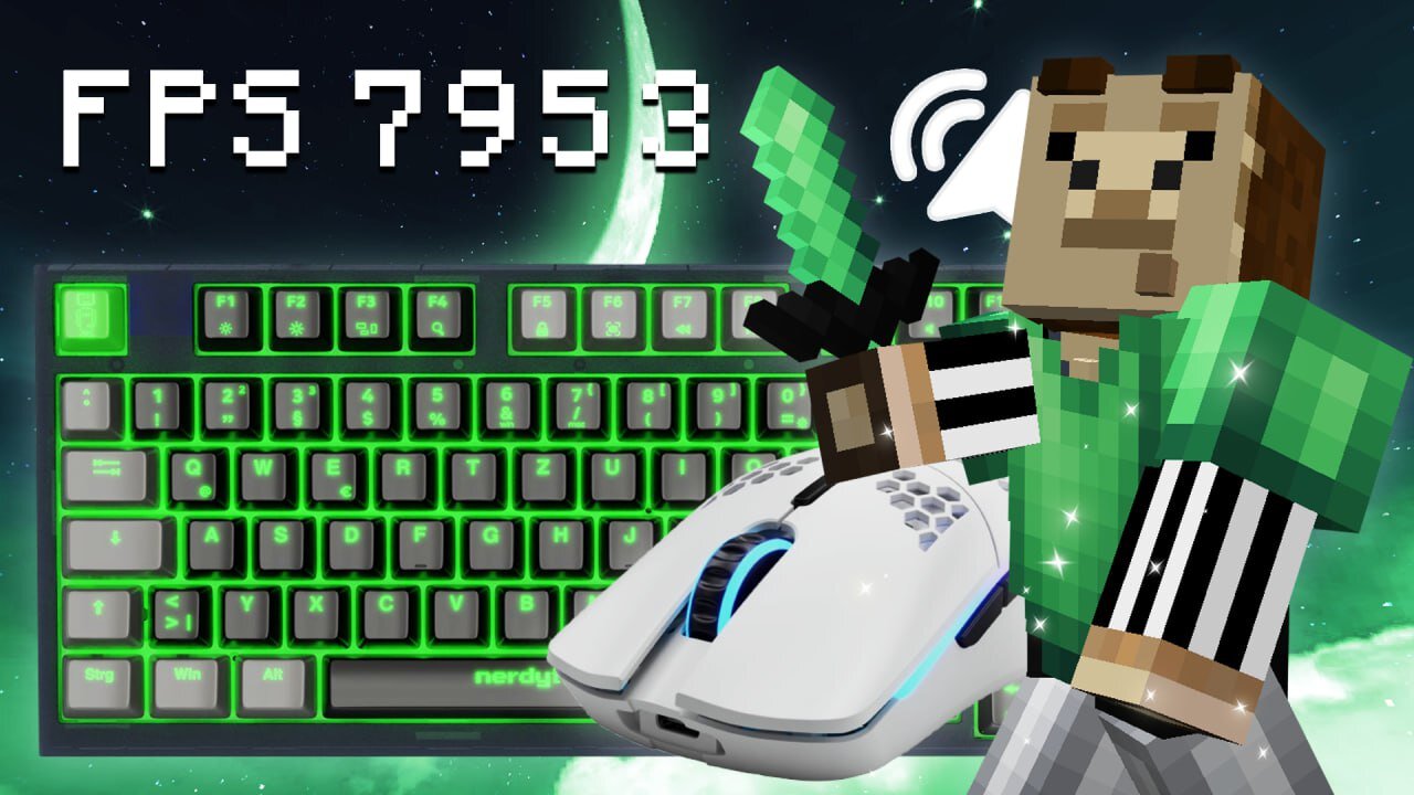 2000fps Satisfying Bedwars ASMR Keyboard & Mouse Sounds | HYPIXEL BEDWARS