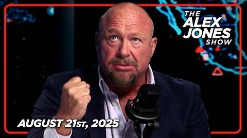 THE ALEX JONES SHOW - 8/21/2025: Trump Says He May Greenlight Ukrainian Offensive Striking Inside Russia If Peace Deal Fails! Meanwhile, US Military Prepares Attacks On Mexican Cartels! Plus, Gabbard Axes 40% Of Spy Agency Staff In Massive “Deep State P