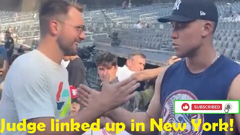 Luka Dončić x Aaron Judge – New York Link Up!
