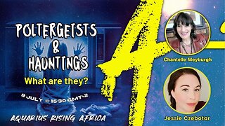 Connecting with Jessie Czebotar #193 - Poltergeists & Hauntings. What are they? (July 2025)
