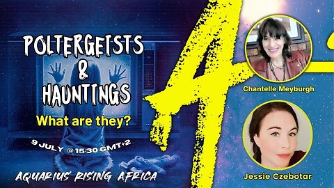 Connecting with Jessie Czebotar #193 - Poltergeists & Hauntings. What are they? (July 2025) 