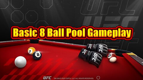 🎱 Basic 8 Ball Pool Gameplay
