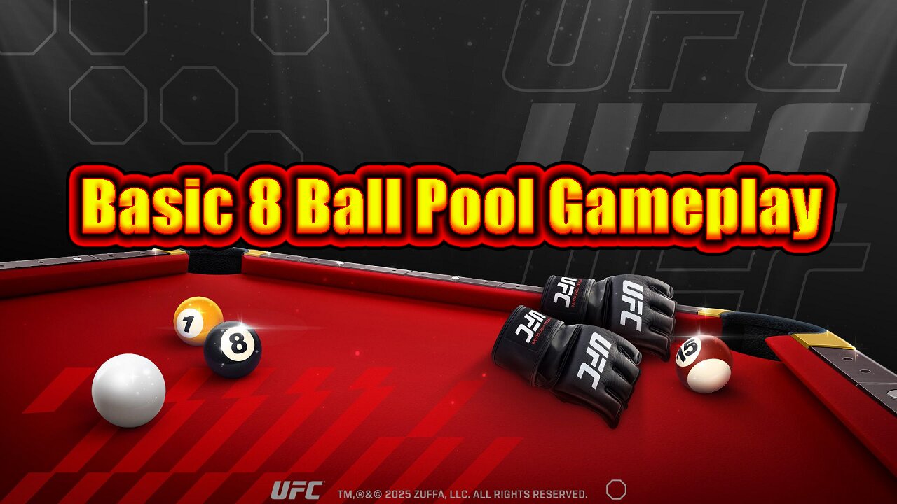 🎱 Basic 8 Ball Pool Gameplay