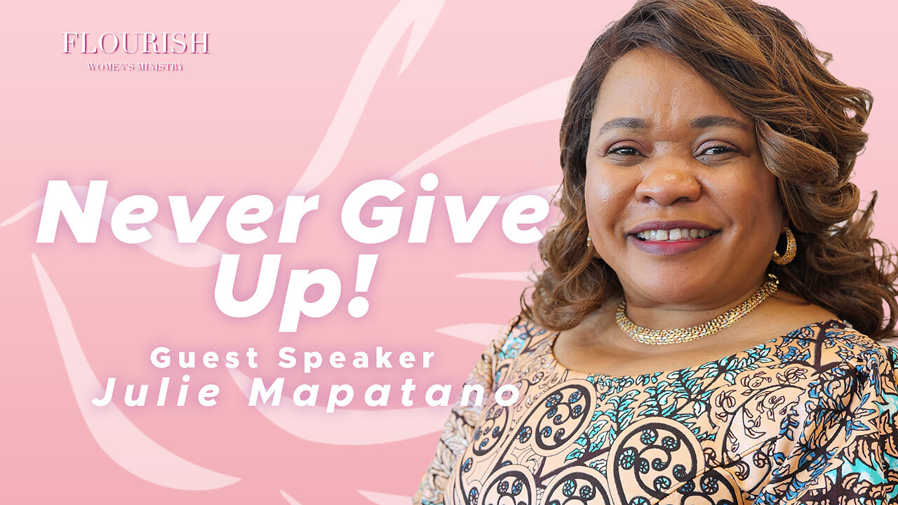 Special Guest Julie Mapatano | Flourish Livestream 3-20-2025