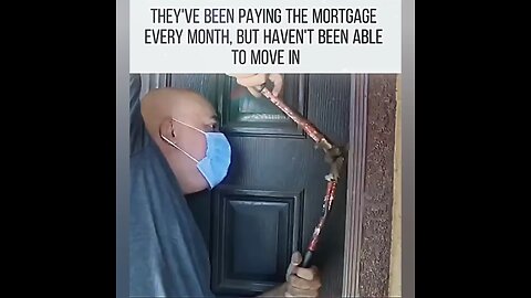 Couple claims squatter prevents them from moving into new home #breakingnews #japd