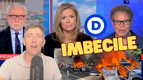 NO RIOTS IF ... The Imbecilic Logic from DEI Blue Team LA Mayor