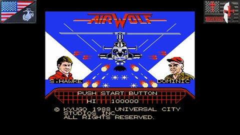 エアウルフ [English Translated] (Nintendo Famicom - Attract Mode) [JP Only]