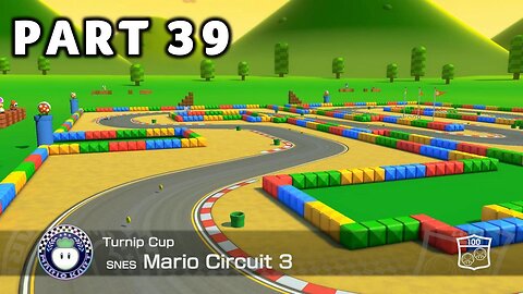 Mario Kart 8 Deluxe Grand Prix Mode - Part 39 - Turnip Cup 100cc | Switch | No Commentary