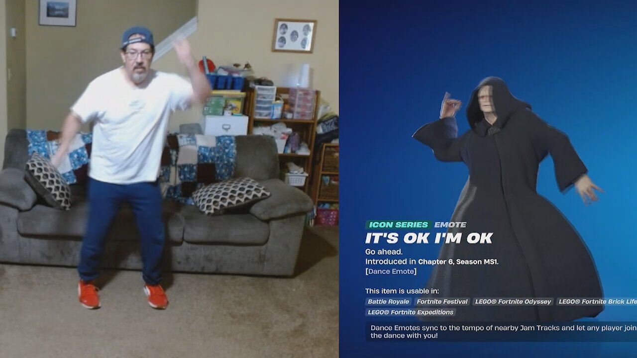 FFG Dance Fortnite Emotes It's OK I'm OK