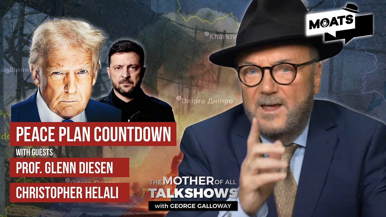 PEACE PLAN COUNTDOWN | Trump’s 28-Point Plan | Zelensky’s Dilemma | Epstein Files Return | MOATS LIVE