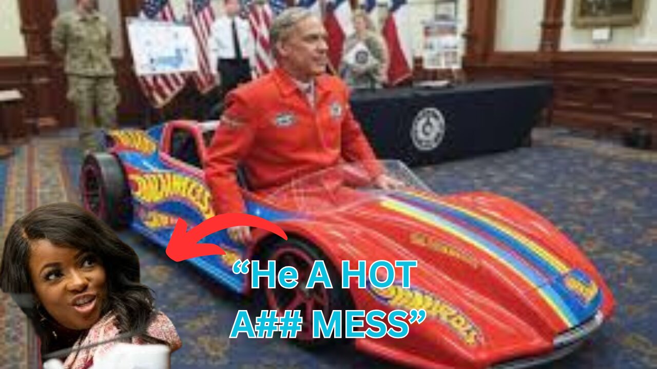 Jasmine Crockett Calls Out Greg Abbot as "Hot Wheels"!