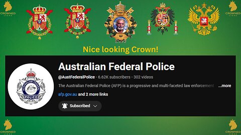 Australian Federal Police - Nice looking Crown!