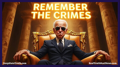 Remember the Crimes" - Biden Parody: Did Sleepy Joe REALLY Forget His Crimes or Just Pretending?