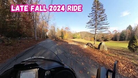 Late Fall 2024 Ride