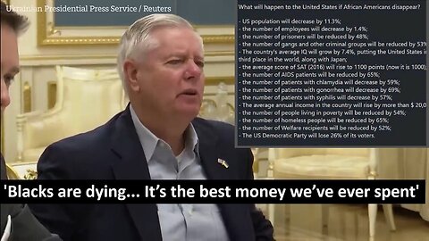 Lindsey Graham: 'Blacks are dying... It’s the best money we’ve ever spent'