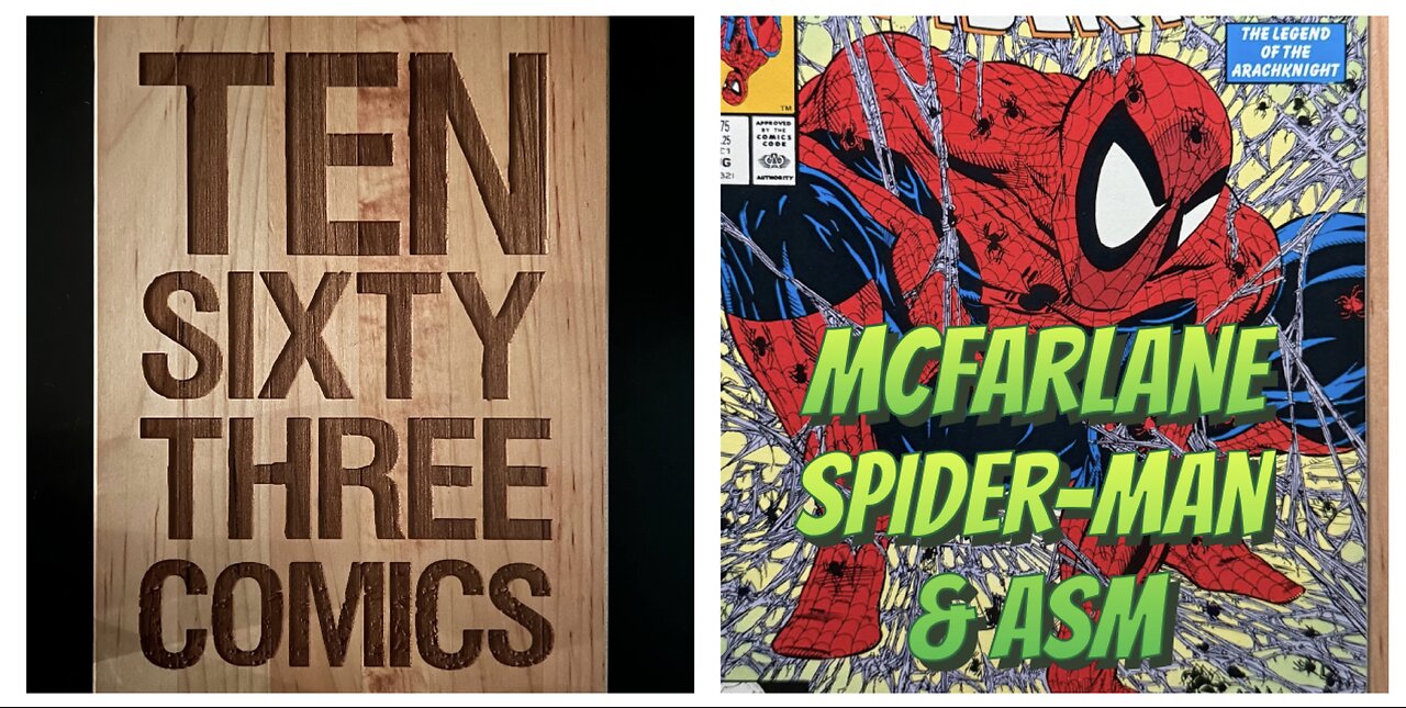 Comic Book Reviews! Let’s look at McFarlane’s Spider-man from ASM 298 - Spider-Man 16!