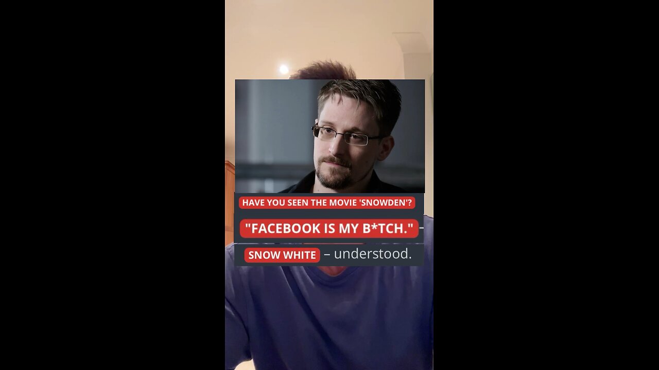 Watch Snowden the movie, we have it all
