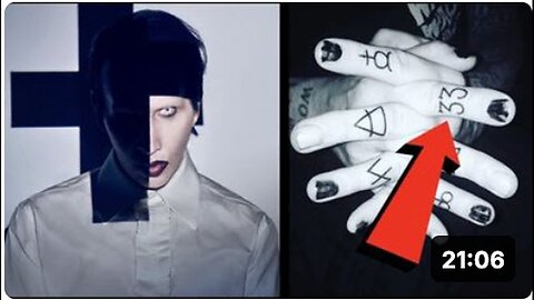 "Marilyn Manson Raises Red Flag: Declares War on Christianity with Blood & Communism!"