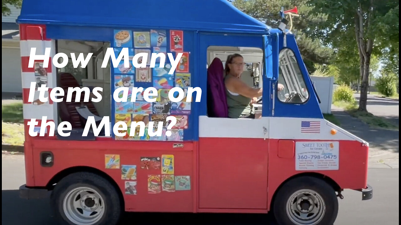 How Many Items are on the Menu? Can You Guess?