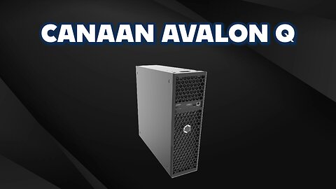 Is this the best home Bitcoin ASIC miner?! The Canaan Avalon Q