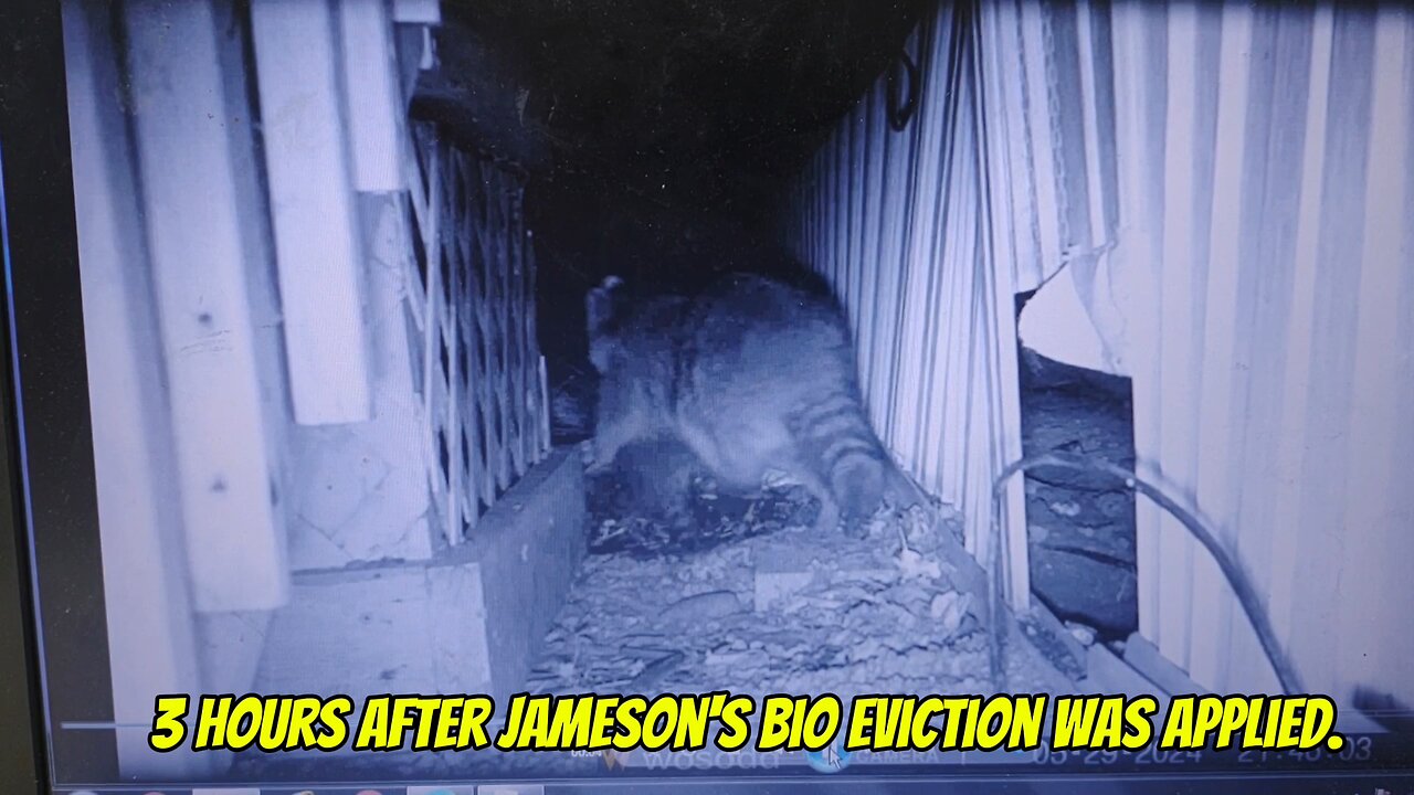 JAMESON'S BIO EVICTION