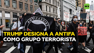 Trump designa al grupo Antifa como organización terrorista