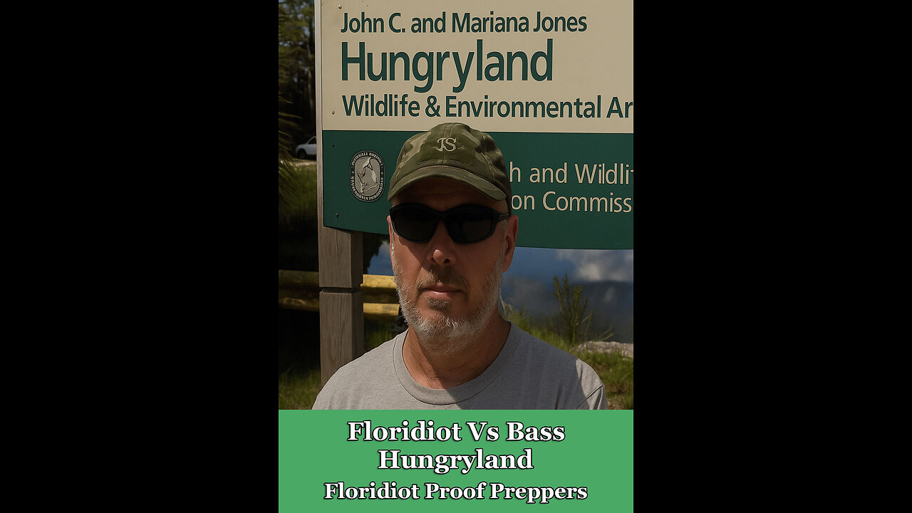 Floridiot Vs Bass at Hungryland Wildlife Area