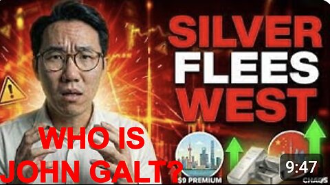 JOHN GALT W/ ASIAN GUY AKA JON AG Silver Leaving NY Vaults FASTER Than Ever–China Paying $9 Premium
