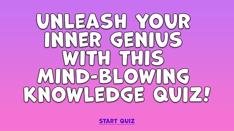 Unleash your inner-genius