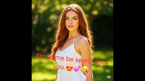 #Help me be seen..I love you.😍💕😘