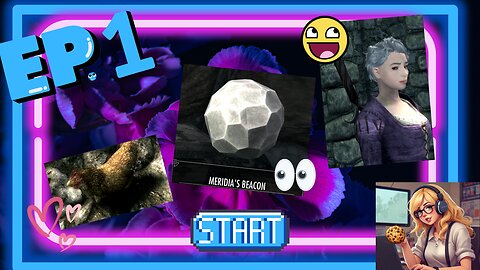 Skyrim Playthrough - Episode 1 | Petting Chickens, Touching the Beacon, and Finding Grandma!